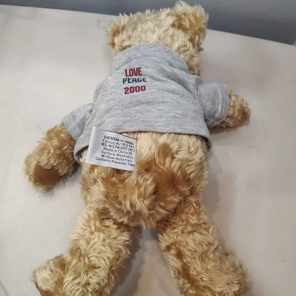 GUND Stars & Stripes Summer Wish Bear Plush 2000 Limited Ed‎ May Dept Store Toy